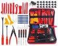 65pcs Car Trim Removal Tool Set Pry Bar Dash Kit