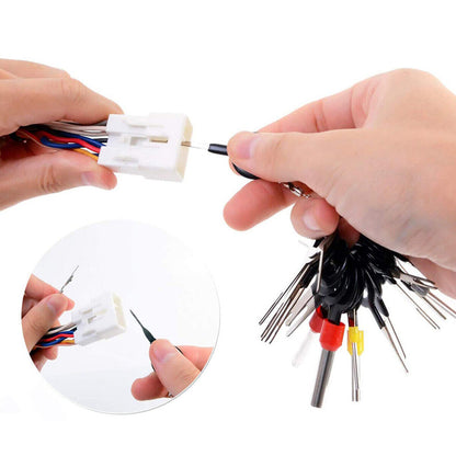 65pcs Car Trim Removal Tool Set Pry Bar Dash Kit