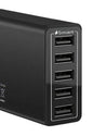 40W 5-Port USB Wall Charger Fast AC Adapter Multi Travel