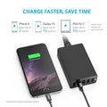 40W 5-Port USB Wall Charger Fast AC Adapter Multi Travel