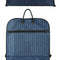 Blue Men Suit Garment Bag Zippered Dustproof Travel Organizer