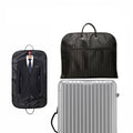 Blue Men Suit Garment Bag Zippered Dustproof Travel Organizer