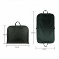 Blue Men Suit Garment Bag Zippered Dustproof Travel Organizer