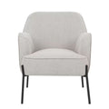 Hugo upholstered armchair ivory