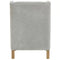 Fabric accent chair