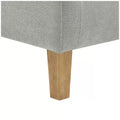 Fabric accent chair