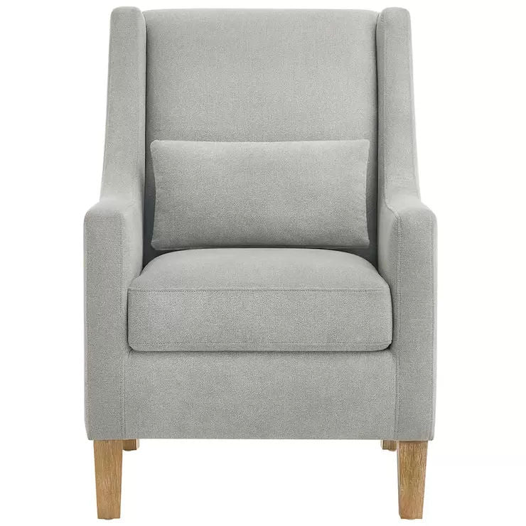 Fabric accent chair