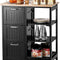 Kitchen Island Cart with Storage, Drawers, Shelves