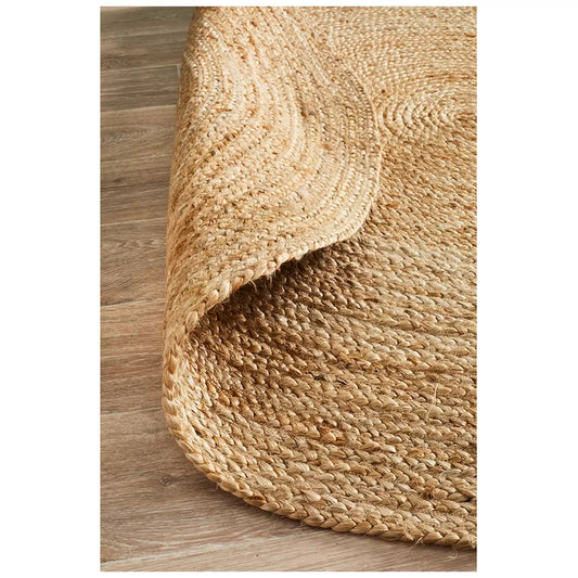 Atrium polo natural indoor rug 150 x 150cm