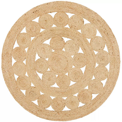 Atrium pilu natural rug 150 x 150cm