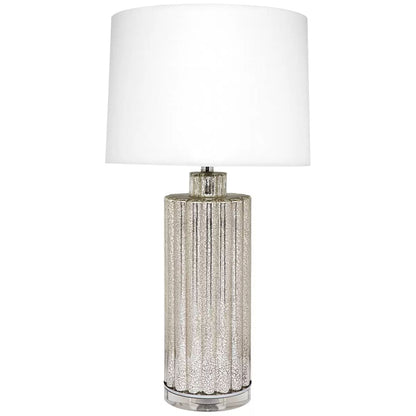 Allure table lamp silver