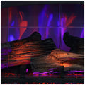 Infrared electric fireplace stove heater