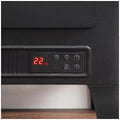Infrared electric fireplace stove heater