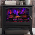 Infrared electric fireplace stove heater