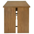 Writing Desk in Acacia Hue with Rubberwood Construction and Dovetail Drawers