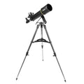Black 102mm Astrophotography StarApp Telescope with Smartphone Adapter and Tripod