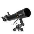 Black 102mm Astrophotography StarApp Telescope with Smartphone Adapter and Tripod