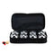 Silver Bocce Pétanque Set with 8 Metal Balls, White Wooden Jack, and Carry Case