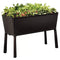 Dark Brown Easy Grow Planter Bed Brown with Water Gauge and Drainage System
