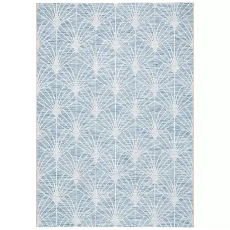 Blue Terrace Rug 290 x 200cm for Indoor and Outdoor Use