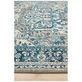 Blue Indoor Rug 400 x 300cm - Soft Material for Home Use