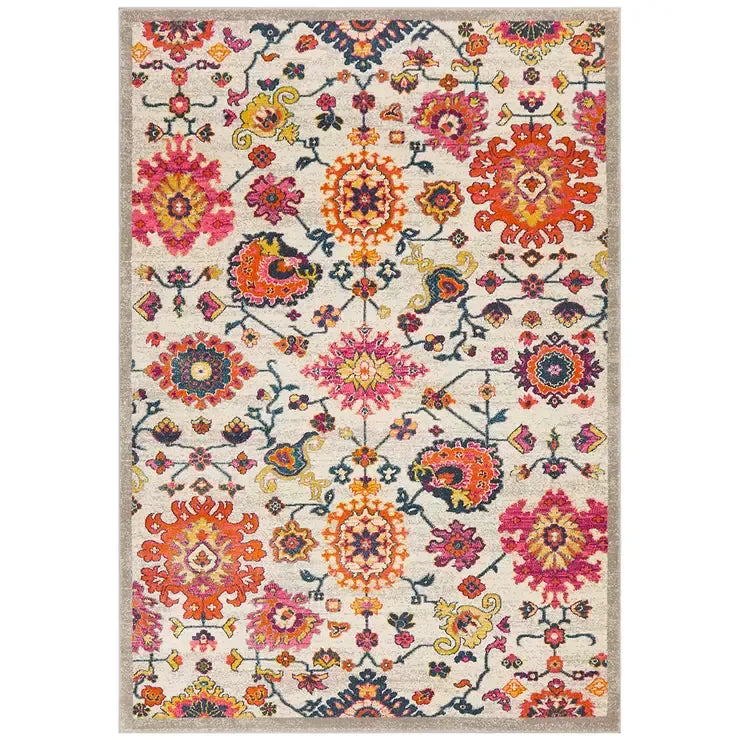 Babylon 208 Multi Indoor Rug 400x300cm - Soft Material for Home Use