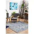 Evoke 256 Blue Indoor Rug 330x240cm - Soft, Non-Shedding, Easy Care