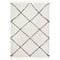 Saffron 22 White Indoor Rug 400 x 300cm - Plush Polypropylene for Living Room