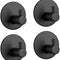 4 Pack Stainless Steel self-Adhesive Wall Hook for Bathroom and Kitchen