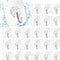 24 Packs Heavy Duty Adhesive Hooks Kitchen Wall Hooks