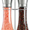 Modern Stainless Steel Salt and Pepper Grinder Set
