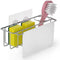 3-in-1 Adhesive Stainless Steel Sink Caddy Organizer Storage for Kitchen  Rustproof