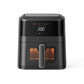 1400W 5L Non-Stick Digital Air Fryer with Clear Viewing Window