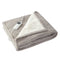 Heated Throw Blanket, Soft Double-Sided Fleece with Adjustable Heat Settings