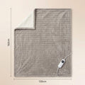 Heated Throw Blanket, Soft Double-Sided Fleece with Adjustable Heat Settings