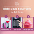 200W Slushie Maker, 2L Capacity, One Touch Control with 5 Preset Programs
