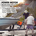 X-BULL 12V Electric Boat Winch 5000LBS Portable Wireless Remote Trailer Winch Steel Cable