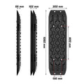 X-BULL Recovery tracks Sand tracks KIT Carry bag mounting pin Sand/Snow/Mud 10T 4WD-black Gen3.0