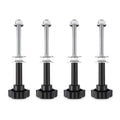 X-BULL Tracks Fixing Pins Mounting Kit Holders Roof Rack Mount Bracket 4WD 4x4