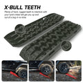 X-BULL Recovery tracks / Sand tracks / Mud tracks / Off Road 4WD 4x4 Car 2 Pairs Gen 3.0 - Olive