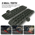 X-BULL Recovery tracks / Sand tracks / Mud tracks / Off Road 4WD 4x4 Car 2pcs Gen 3.0 - Olive