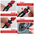 X-BULL 4PCS Tyre Deflators Air Quick Deflator Adjustable 10~30 PSI Tire Valve