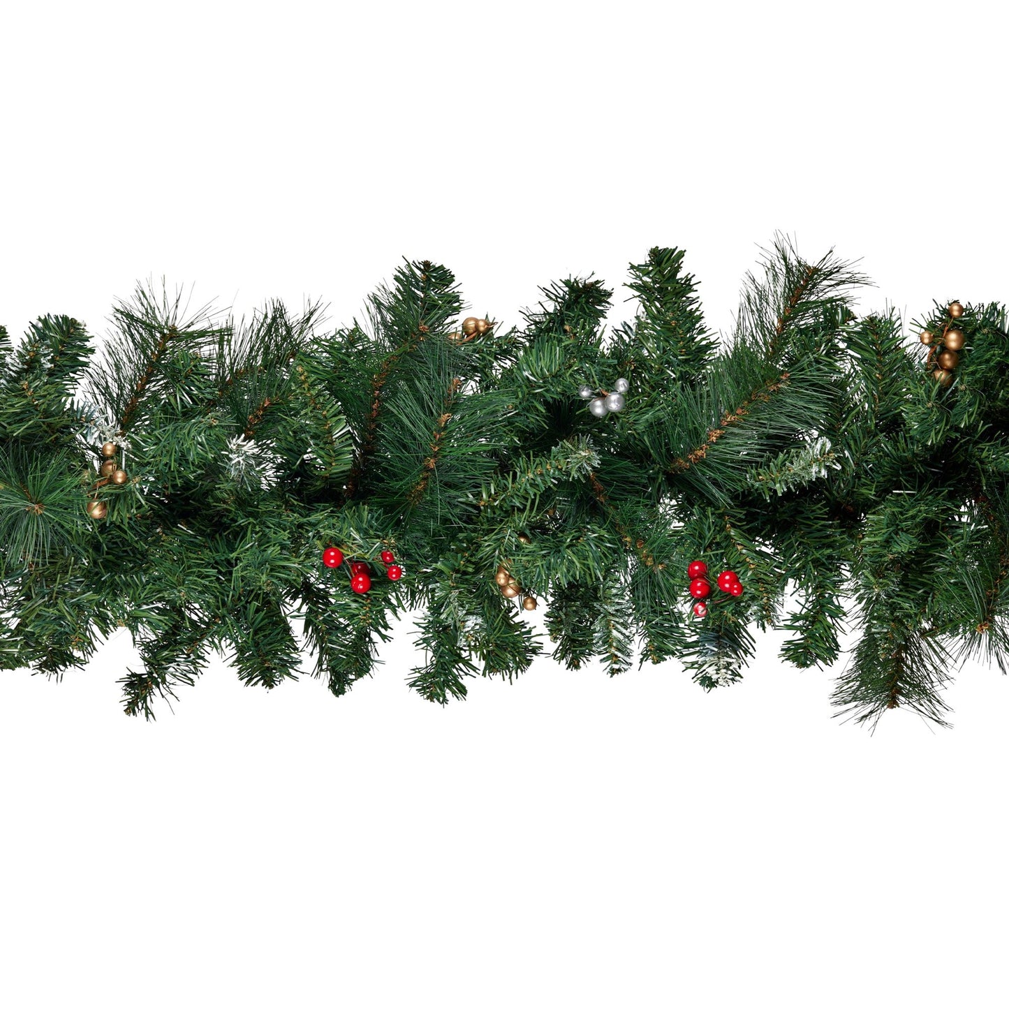 Christabelle 3.05m Christmas Garland with Berries Pine Tree Decoration Ornament