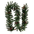 Christabelle 2.7m Christmas Garland Pine Cones Berries Tree Decoration