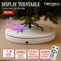 Christabelle 80cm 200kg Electric Motorised Display Turntable White