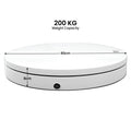 Christabelle 80cm 200kg Electric Motorised Display Turntable White