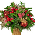 Christabelle 33cm Christmas Bouquet Floral Arrangement Festive Tabletop