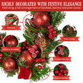 Christabelle 1.85m Christmas Garland Red Berries Pine Cones Baubles