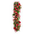 Christabelle 1m Christmas Garland Red Berries Pine Cones Baubles