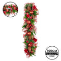 Christabelle 1m Christmas Garland Red Berries Pine Cones Baubles